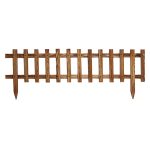 Wooden City Ahşap Dekoratif Bahçe Çiti 120x30 Eskitme
