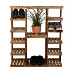 Wooden City Ahşap Ayakkabılık Katlı Ayakkabılık Raf 6 Katlı Ayakkabılık